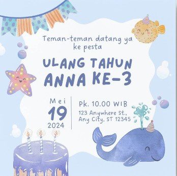 Tema Biru Cat Air