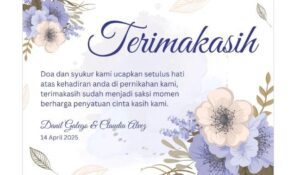 Ucapan Digital untuk Pernikahan