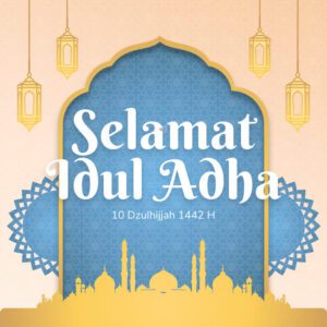 Desain video ucapan Idul Adha digital Sannubari kode IA-05
