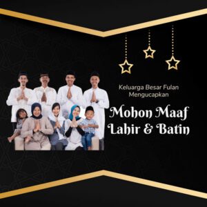 Desain video ucapan Idul Adha digital Sannubari kode IA-12