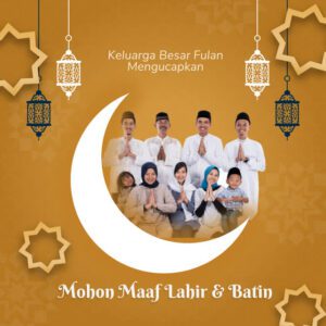Desain video ucapan Idul Adha digital Sannubari kode IA-14