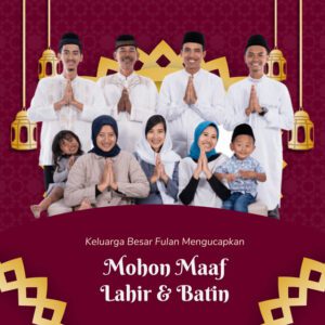 Desain video ucapan Idul Adha digital Sannubari kode IA-15