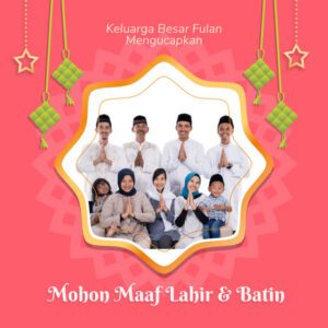 Desain video ucapan Idul Adha digital Sannubari kode IA-17