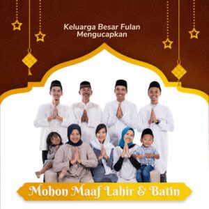 Desain video ucapan Idul Adha digital Sannubari kode IA-19