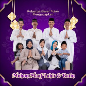 Desain video ucapan Idul Adha digital Sannubari kode IA-23