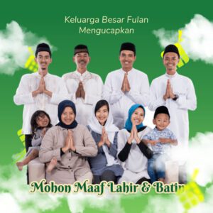 Desain video ucapan Idul Adha digital Sannubari kode IA-24