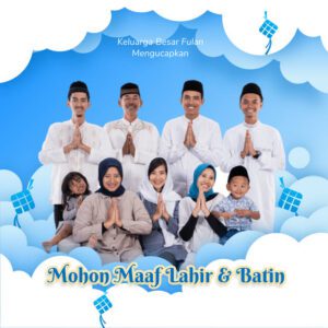 Desain video ucapan Idul Adha digital Sannubari kode IA-25