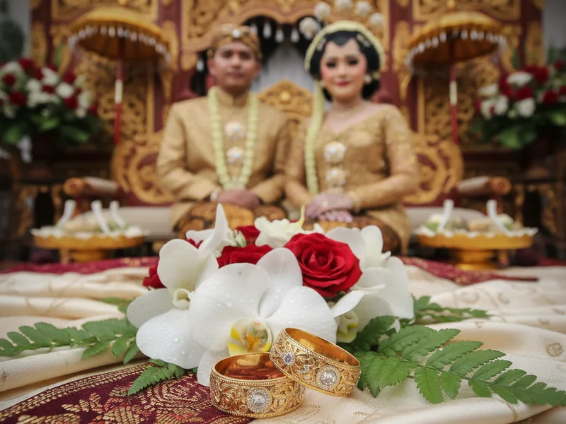 Foto romantis pasangan