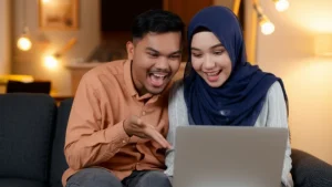 Pasangan Indonesia memilih undangan digital pernikahan secara online