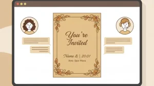 buat undangan nikah online - ilustrasi 3