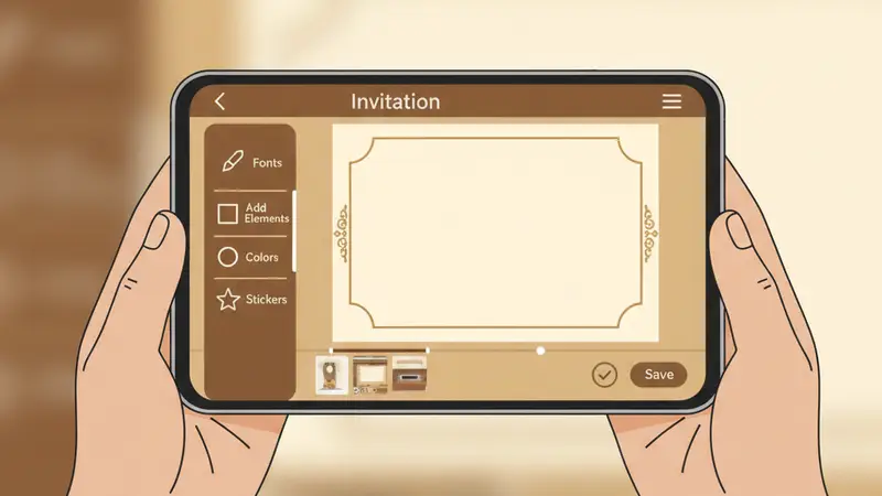 Berbagai contoh desain surat undangan pernikahan digital