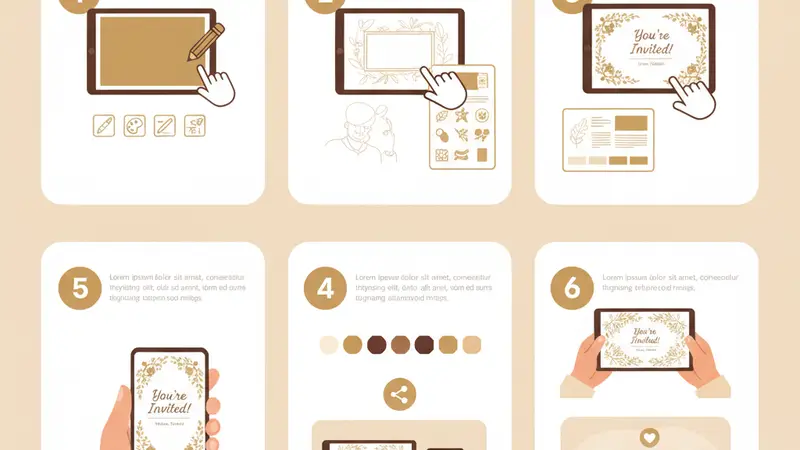 Proses membuat undangan digital di Sannubari yang mudah dan cepat