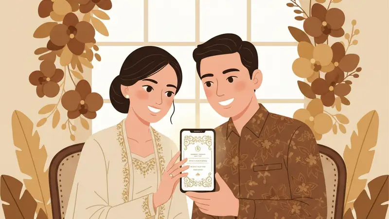 Hero image ilustrasi kartu ucapan digital
