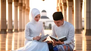 Contoh love story Islami untuk undangan digital pernikahan
