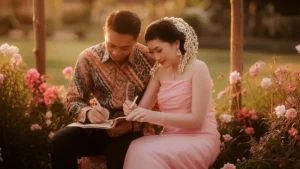 Contoh love story singkat untuk undangan digital pernikahan