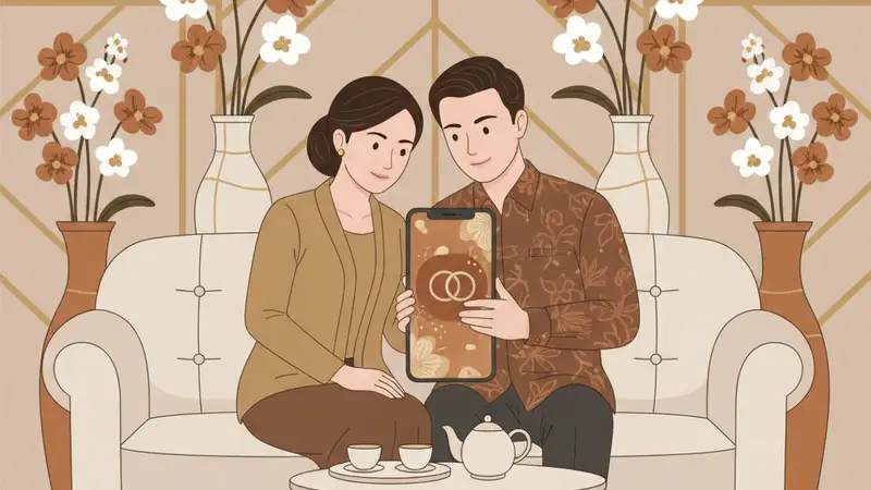 Contoh Undangan Aesthetic Modern Minimalis