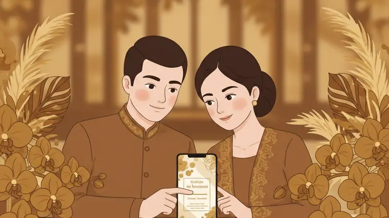 Contoh Undangan Digital Aqiqah Modern