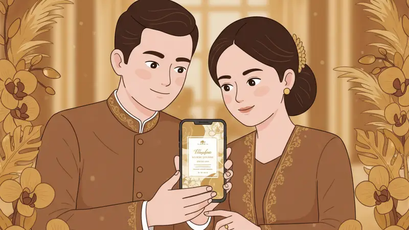 Contoh Undangan Khitan Online Modern dan Elegan
