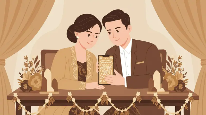 Contoh Website Undangan Pernikahan Modern