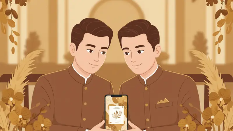 Desain Undangan Pernikahan Digital yang Elegan