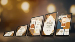 Daftar harga undangan digital per kategori paket basic standard premium exclusive