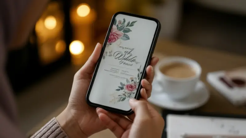 Cara membuat undangan digital di HP dengan mudah dan cepat