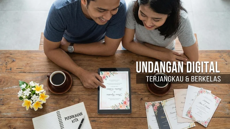 Harga undangan digital online - perbandingan paket dan harga
