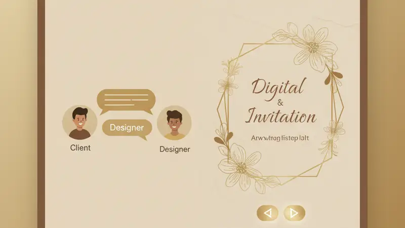 Berbagai contoh desain undangan digital Sannubari yang elegan dan modern