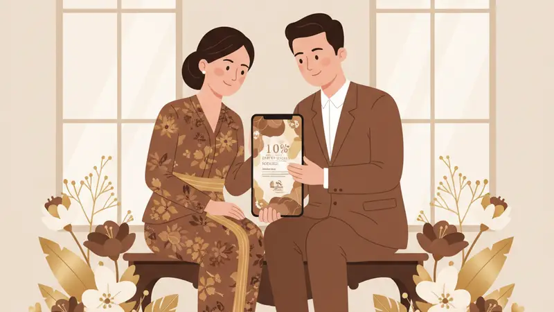 Pricelist undangan digital pernikahan Sannubari, pilihan paket lengkap