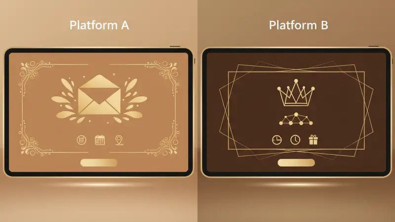 Fitur undangan digital Sannubari dan Indoinvite