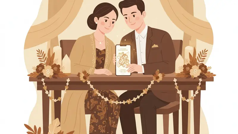 Surat Undangan Pernikahan Digital