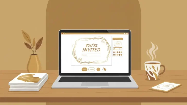 template undangan pernikahan online - ilustrasi 4