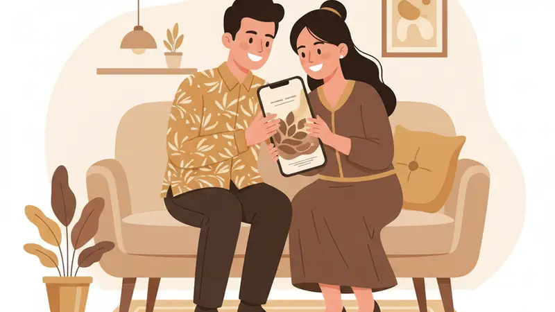 Kustomisasi Template Undangan Pernikahan