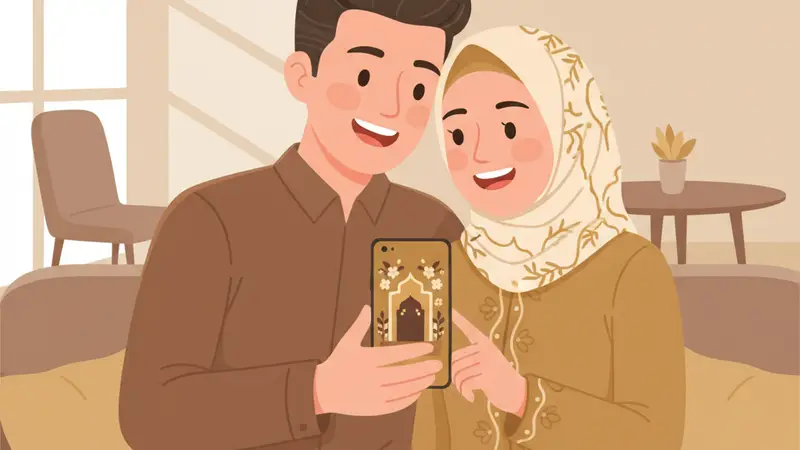Berbagai contoh desain undangan digital yang elegan