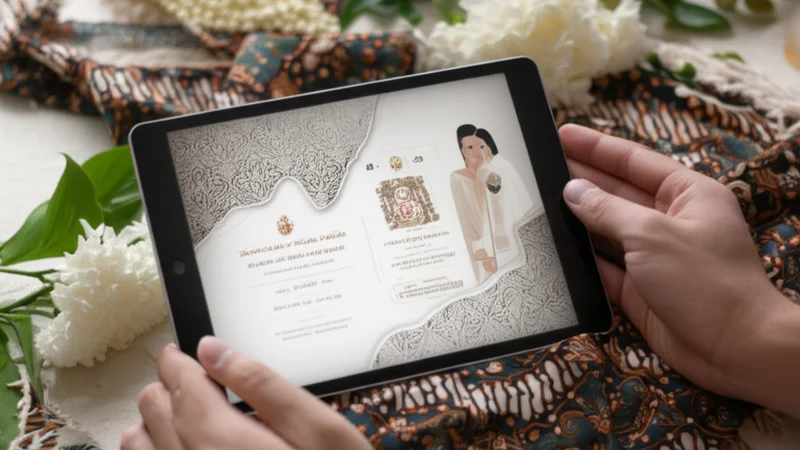 undangan digital canva tutorial dan review