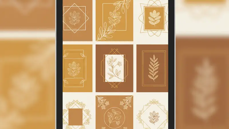 Desain Undangan Digital Jawa dengan Motif Batik
