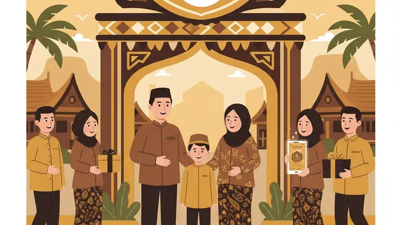 Keluarga Bahagia dengan Undangan Digital Khitanan