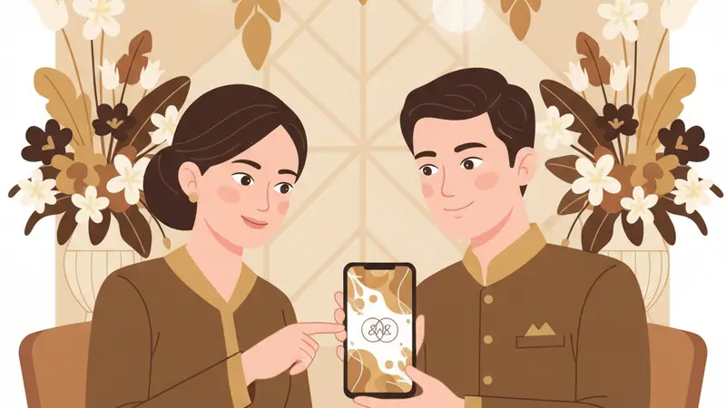 Berbagai Pilihan Undangan Digital Template Modern