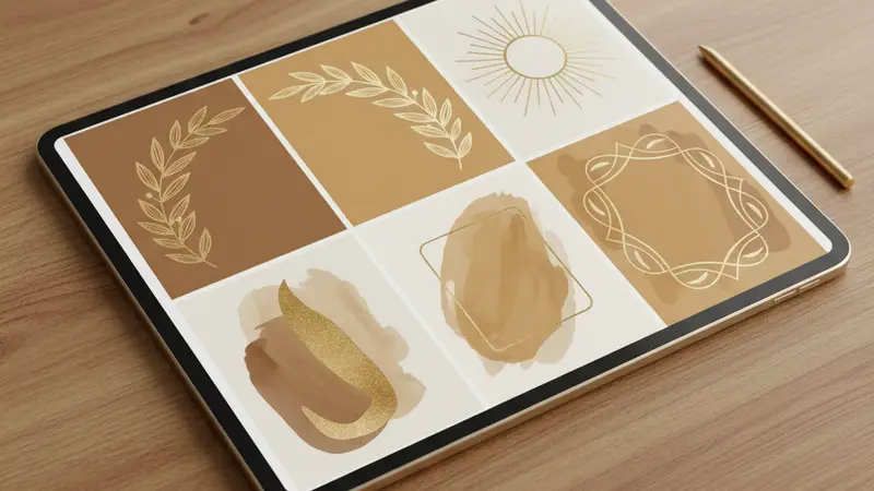Desain undangan digital yang elegan dan modern dari Sannubari