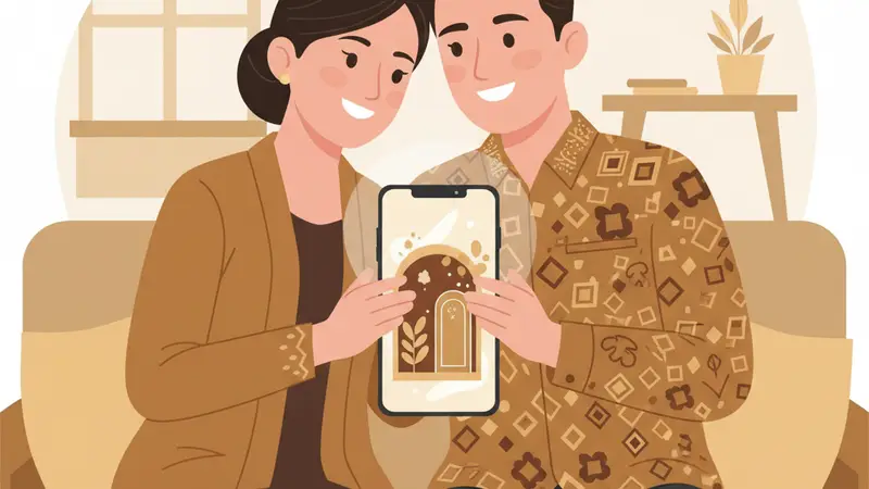 Desain undangan khitan online dengan tema islami dan anak laki-laki