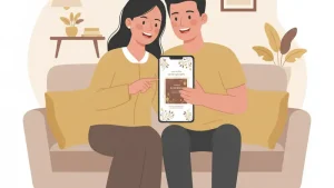 undangan nikah online gratis - ilustrasi 3