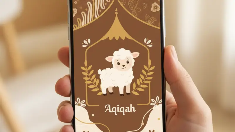 Perbandingan undangan digital dan undangan cetak untuk acara aqiqah