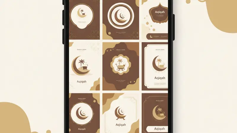 Distribusi Undangan Online Aqiqah via WhatsApp