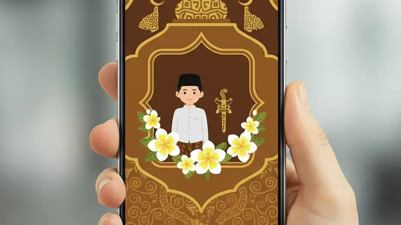 Perbandingan Undangan Online dan Cetak Khitanan
