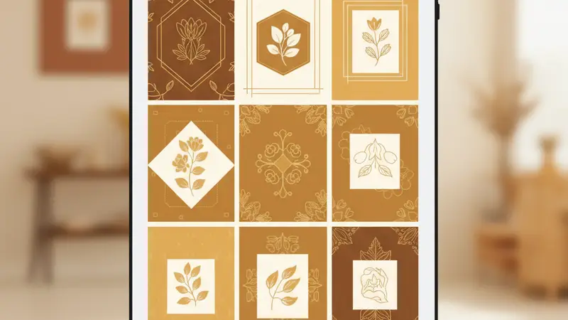 Desain Undangan Pernikahan Landscape Minimalis
