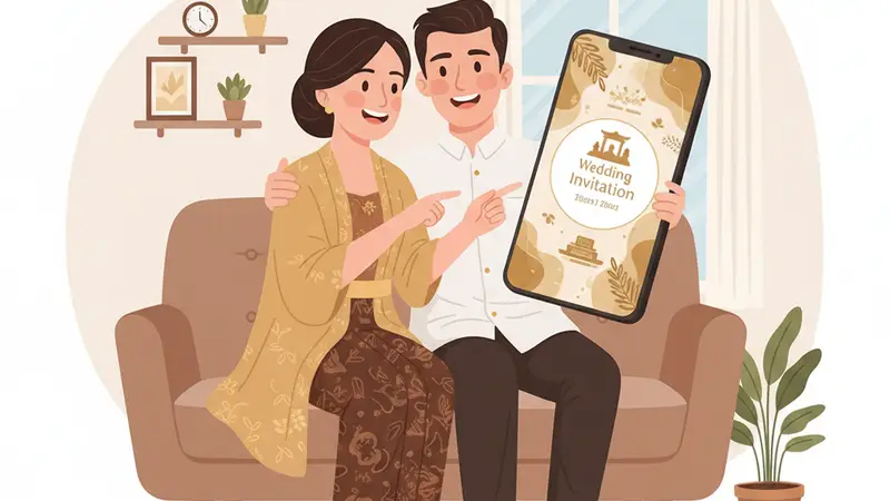 Desain undangan pernikahan premium yang personal dan eksklusif