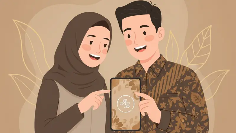 Berbagai jenis undangan virtual, dari e-card, video, hingga website