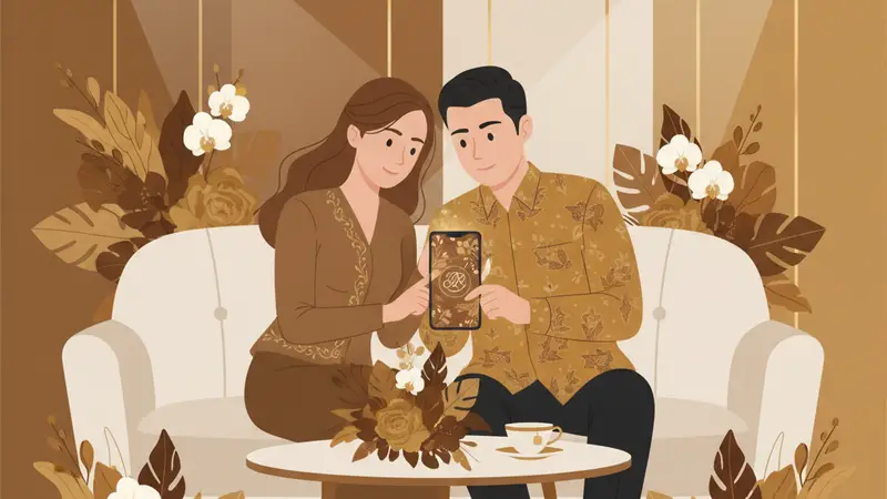 Undangan Pernikahan Online Modern