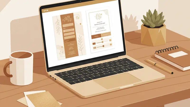Undangan digital Sannubari dengan desain elegan dan fitur lengkap