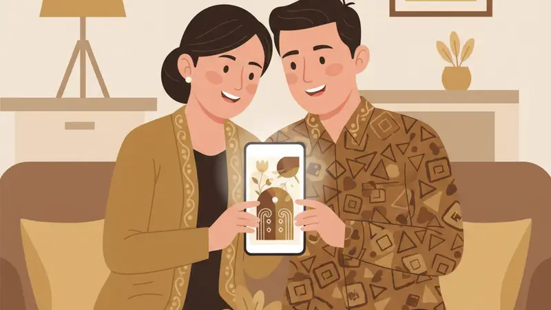 Ilustrasi perbandingan fitur undangan digital gratis vs berbayar